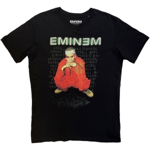 Eminem - Lyric Uni Bl T-Shirt i gruppen MERCHANDISE / T-shirt / Kommende /  hos Bengans Skivbutik AB (5658959r)