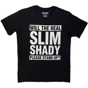 Eminem - Please Stand Up Uni Bl T-Shirt i gruppen MERCHANDISE / T-shirt / Kommende / hos Bengans Skivbutik AB (5658961r)