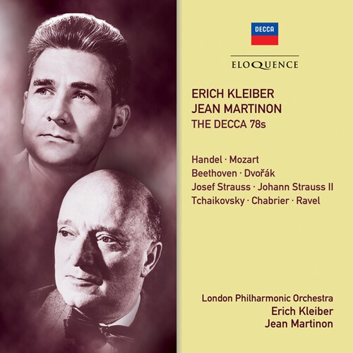 Erich Kleiber & Jean Martinon - The Decca 78S i gruppen CD / Klassisk hos Bengans Skivbutik AB (5659013)
