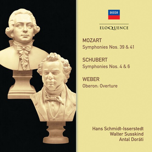 Mozart & Schubert - Symphonies i gruppen CD / Klassisk hos Bengans Skivbutik AB (5659021)