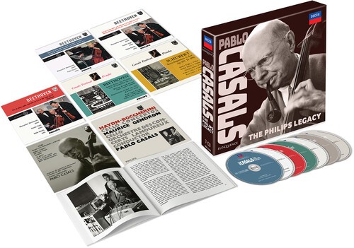 Pablo Casals - The Philips Legacy i gruppen CD / Klassisk hos Bengans Skivbutik AB (5659043)