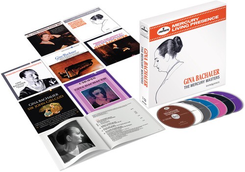 Gina Bachauer - The Mercury Masters i gruppen CD / Klassisk hos Bengans Skivbutik AB (5659044)
