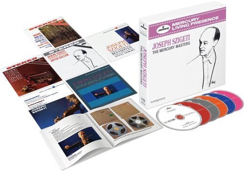 Joseph Szigeti - The Mercury Masters i gruppen CD / Klassisk hos Bengans Skivbutik AB (5659046)