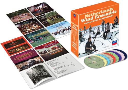 Netherlands Wind Ensemble - Complete Philips Recordings i gruppen CD / Klassisk hos Bengans Skivbutik AB (5659057)