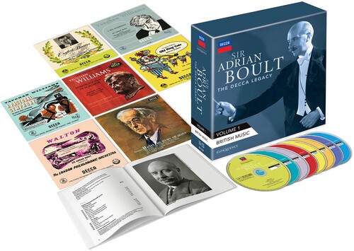 Sir Adrian Boult - Decca Legacy, Vol. 1 - British Musi i gruppen CD / Klassisk hos Bengans Skivbutik AB (5659058)