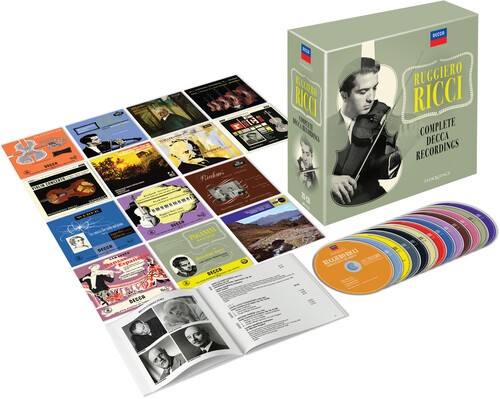 Ruggiero Ricci - Complete Decca Recordings i gruppen CD / Klassisk hos Bengans Skivbutik AB (5659060)