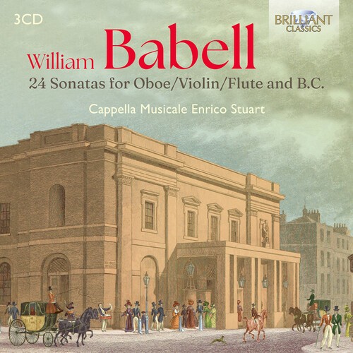 William Babell - 24 Sonatas For Oboe/Violin/Flute An i gruppen CD / Klassisk hos Bengans Skivbutik AB (5659988)
