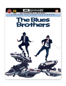 Movie - The Blues Brothers - Steelbook (4K+Bd+Bo i gruppen Film / Film UHD-4K / Action hos Bengans Skivbutik AB (5660330)