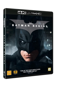 Movie - Batman Begins 2-Disc (4K+ Bd Bonus) i gruppen Film / Film UHD-4K / Action hos Bengans Skivbutik AB (5660343)