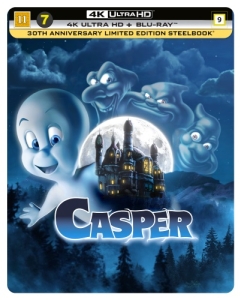 Movie - Casper (1995) - Steelbook 4K+Bd i gruppen Film / Film UHD-4K / Family hos Bengans Skivbutik AB (5660356)