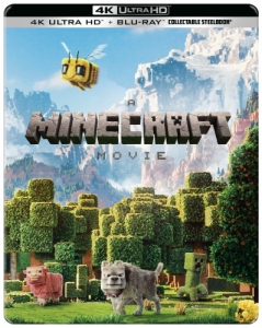 Movie - Minecraft Movie, A Steelbook (4K+Bd) i gruppen Film / Film UHD-4K / Adventure hos Bengans Skivbutik AB (5660386)