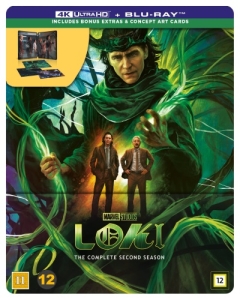 Movie - Loki - Season 2 (Steelbook Bd+4K) i gruppen Film / Film UHD-4K / Action hos Bengans Skivbutik AB (5660526)