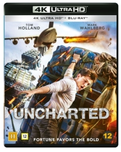 Movie - Uncharted (4K+Bd) i gruppen Film / Film UHD-4K / Action hos Bengans Skivbutik AB (5660581)