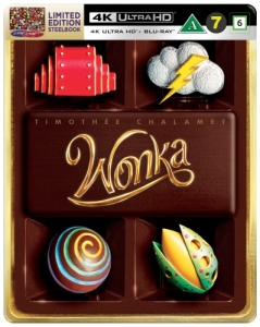 Movie - Wonka Steelbook (Uhd/Bd) i gruppen Film / Film UHD-4K / Adventure hos Bengans Skivbutik AB (5660986)