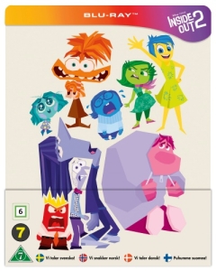 Movie - Inside Out 2 (Steelbook Bd) i gruppen Film / Film Blu-ray / Animation hos Bengans Skivbutik AB (5661124)