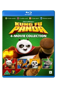 Movie - Kung Fu Panda Box 1-4 (Bd) i gruppen Film / Film Blu-ray / Animation hos Bengans Skivbutik AB (5661140)