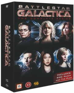 Movie - Battlestar Galactica - Complete Series D i gruppen Film / Film DVD / Science Fiction hos Bengans Skivbutik AB (5661259)