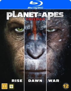 Movie - Planet Of The Apes 1-3 ('11-'17) Bd i gruppen Film / Film Blu-ray / Action hos Bengans Skivbutik AB (5661773)
