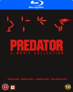 Movie - Predator 1-4 Bd i gruppen Film / Film Blu-ray / Action hos Bengans Skivbutik AB (5661862)