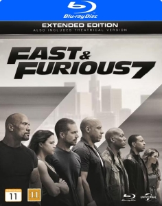 Movie - Fast & Furious 7 Bd S-T i gruppen FILM / Film Blu-ray / Action hos Bengans Skivbutik AB (5662270)