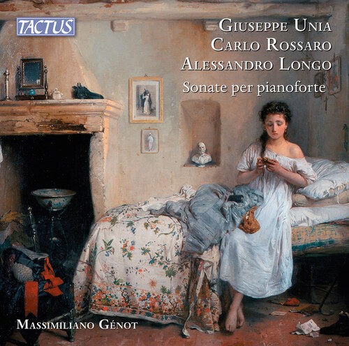 Massimiliano Genot - Unia, Rossaro & Longo: Piano Sonata i gruppen CD / Klassisk hos Bengans Skivbutik AB (5662559)
