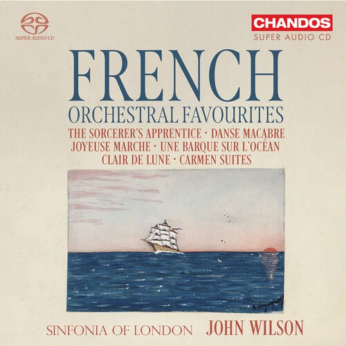 Sinfonia Of London John Wilson - French Orchestral Favourites i gruppen Musikk / SACD / Klassisk hos Bengans Skivbutik AB (5662579)
