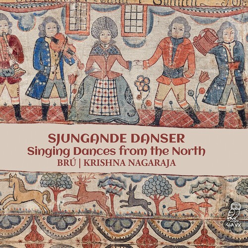 Brú Krishna Nagaraja - Sjungande Danser - Singing Dances F i gruppen CD / Klassisk hos Bengans Skivbutik AB (5662585)