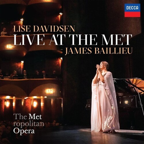 Lise Davidsen James Baillieu - Live At The Met i gruppen VINYL / Toppselgere hos Bengans Skivbutik AB (5662845)
