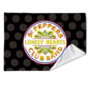 The Beatles - Sgt Pepper Large Fleece Blanket i gruppen MERCHANDISE / Merch / Nyheter / Pop-Rock hos Bengans Skivbutik AB (5663166)