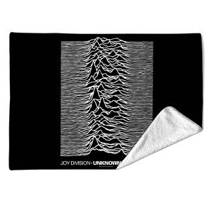 Joy Division - Unknown Pleasures Small Fleece Blanket i gruppen MERCHANDISE / Merch / Nyheter / Pop-Rock hos Bengans Skivbutik AB (5663176)