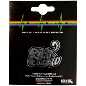 Pink Floyd - Swirl Logo Pin Badge i gruppen MERCHANDISE / Pin-Button Badge / Pop-Rock hos Bengans Skivbutik AB (5663220)