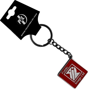Pil - New Logo Red Keychain i gruppen MERCHANDISE / Nøkkelring / Pop-Rock hos Bengans Skivbutik AB (5663221)
