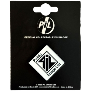 Pil - New Logo B&W Pin Badge i gruppen MERCHANDISE / Pin-Button Badge / Pop-Rock hos Bengans Skivbutik AB (5663228)