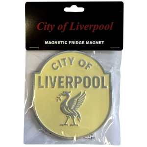 Rock Off - City Of Liverpool Emblem Magnet i gruppen Merchandise hos Bengans Skivbutik AB (5663235)