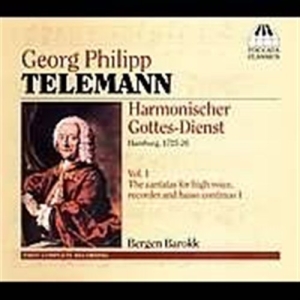 Telemann - Harmonischer Gottes-Dienst i gruppen Externt_Lager / Naxoslager hos Bengans Skivbutik AB (566324)