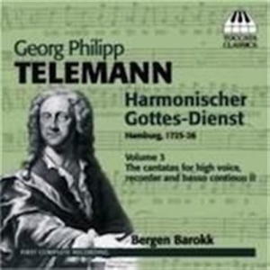 Telemann - Harmon. Gottes-Dienst 3 i gruppen CD / Klassisk hos Bengans Skivbutik AB (566326)