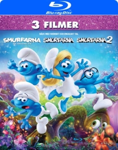 Movie - Smurfs 1-3 Box Bd S-T i gruppen Film / Film Blu-ray / Animation hos Bengans Skivbutik AB (5663638)