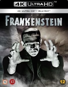Movie - Frankenstein (1931) (4K+Bd) i gruppen Film / Film UHD-4K / Horror hos Bengans Skivbutik AB (5663657)