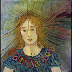 Hawke Maya - Maitreya Corso (Baby Blue + Bone Vi i gruppen VINYL / Kommende / Pop-Rock hos Bengans Skivbutik AB (5663736)