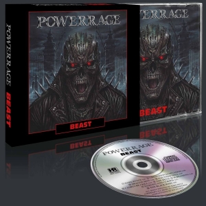 Powererage - Beast (Slipcase) i gruppen CD / Kommende / Metal hos Bengans Skivbutik AB (5663766)