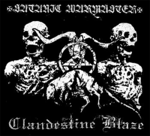 Clandestine Blaze / Satanic Warmast - Split (Digipack) i gruppen CD / Metal hos Bengans Skivbutik AB (5663856)