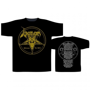 Venom - T/S Welcome To Hell (M) i gruppen MERCHANDISE / T-shirt / Kommende / Metal hos Bengans Skivbutik AB (5663925)