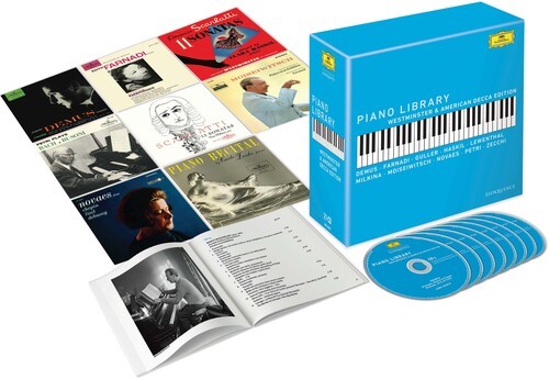 Various Artists - Piano Library - Westminster & Ameri i gruppen CD / Klassisk hos Bengans Skivbutik AB (5663997)