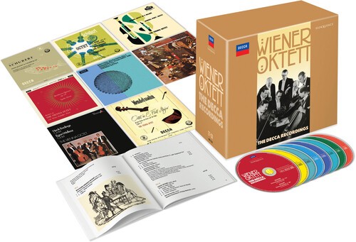Wiener Oktett - The Decca Recordings i gruppen CD / Klassisk hos Bengans Skivbutik AB (5664003)