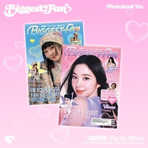 Irene - Biggest Fan (Photobook Ver.) i gruppen Minishops / K-Pop Minishops / Red velvet hos Bengans Skivbutik AB (5664377)