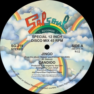 Candido - Jingo / Thousand Finger Man i gruppen VINYL / RnB-Soul hos Bengans Skivbutik AB (5664558)