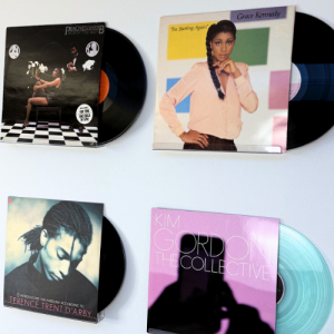 Vinyltillbehör - Acrylic Shelves -  Vinyl Display (6-Pack) i gruppen VinylTilbehør hos Bengans Skivbutik AB (5664566)