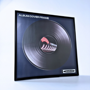 Vinyltillbehör - Vinyl Record Frame (Black) i gruppen VinylTilbehør hos Bengans Skivbutik AB (5664570)