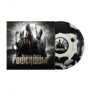 Powerwolf - Blood Of The Saints (White Black Me i gruppen VINYL / Kommende / Metal hos Bengans Skivbutik AB (5664639)