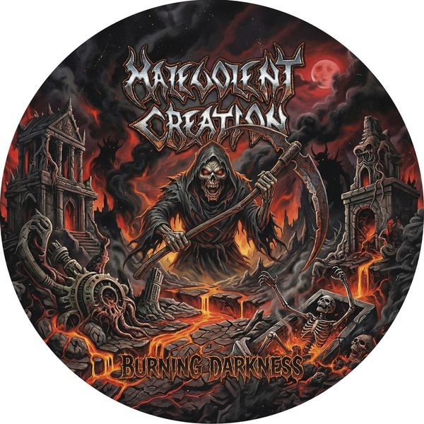 Malevolent Creation - Burning Darkness i gruppen VINYL / Metal hos Bengans Skivbutik AB (5664831)